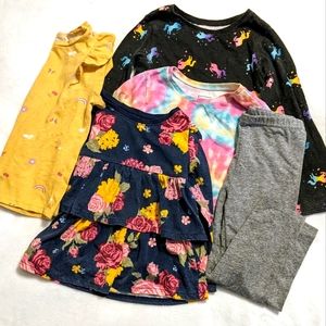 Garanimals Toddler Girl Top & Pant Lot SZ 4T
